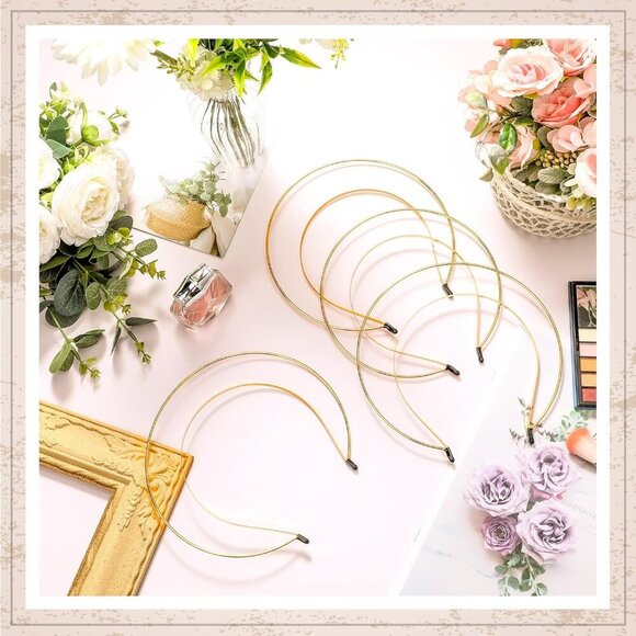 30 pcs Angel Headbands Crowns Women\'s Bridal Party Halloween Mardi Gras Accessor main image 7